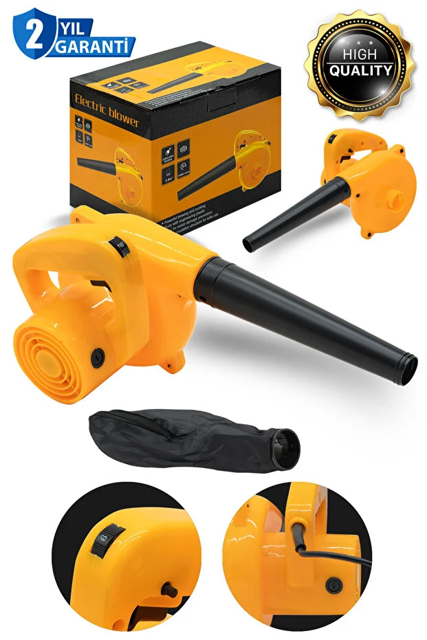 Germany Seri 7000 Watt Hava Üfleme Emme Makinesi Elektrikli Hava Üfleme Körüğü